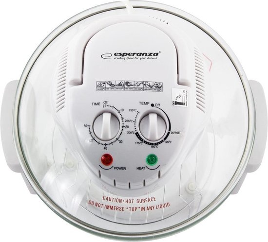Esperanza ''Quasar'' - Heteluchtoven - Combi steamer - Hallogeen oven - 18L - 1400W