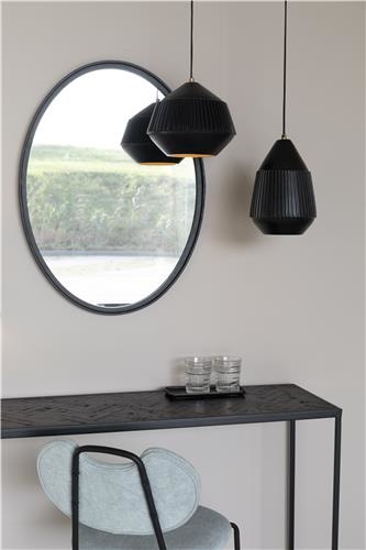 Parya Home - Aysa Hanglamp - Zwart - 20cm - 26cm