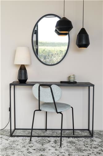 Parya Home - Aysa Hanglamp - Zwart - 20cm - 26cm