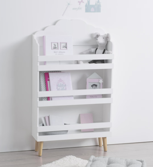 Atmosphera - Bookcase - Clouds - White