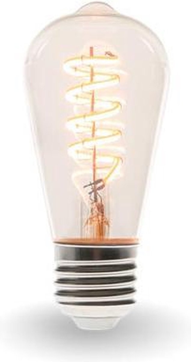 Perel - Smart Wifi-Ledlamp - Warmwit & Intens Warmwit - E27 - St65