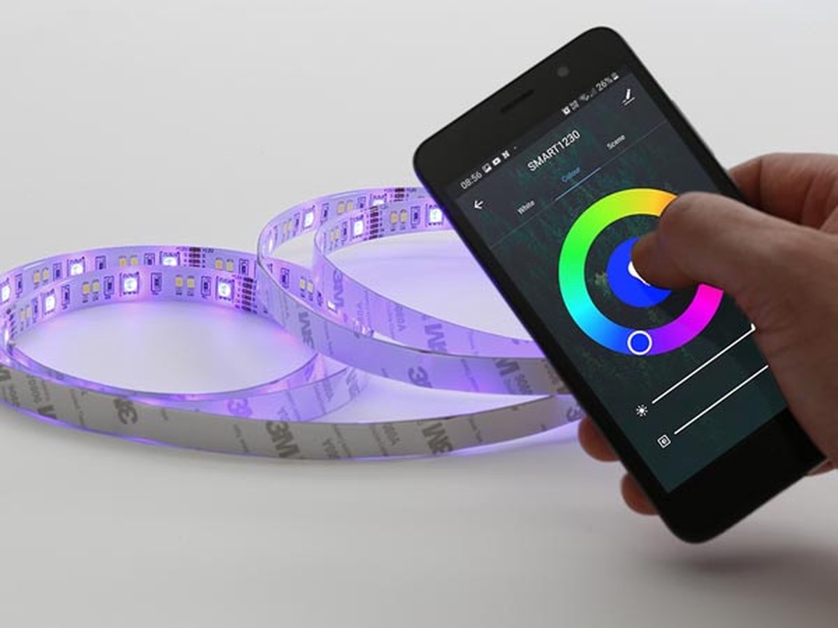 Perel - Smart Wifi Rgb-Ledstrip Kit - Koudwit & Warmwit