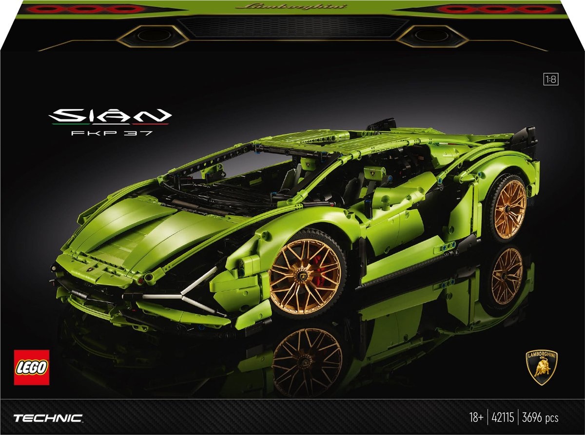LEGO Technic Lamborghini Sián FKP 37 - 42115 LEGO Technic Lamborghini Sián FKP 37 - 42115