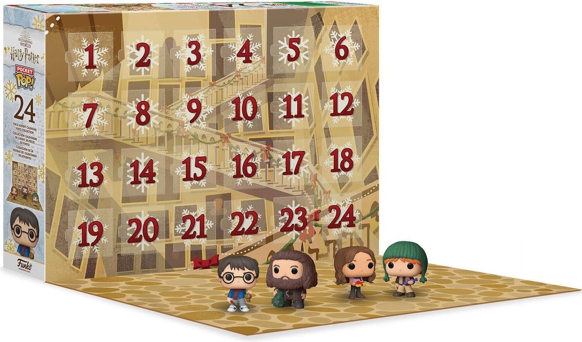 Harry Potter- Funko Adventskalender -24 Stöcke - Kerst