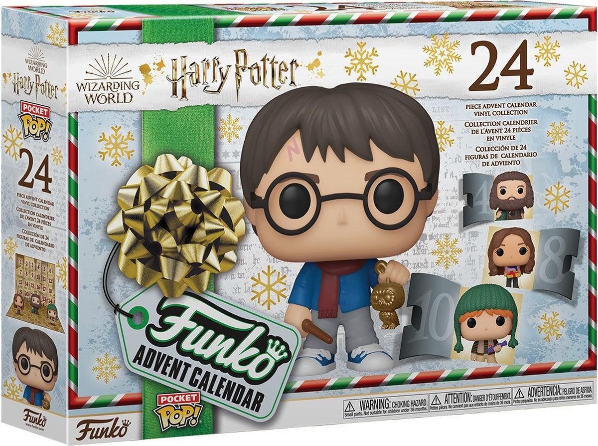 Harry Potter- Funko -Adventskalender -24 stuks - Kerst Harry Potter- Funko -Adventskalender -24 stuks - Kerst