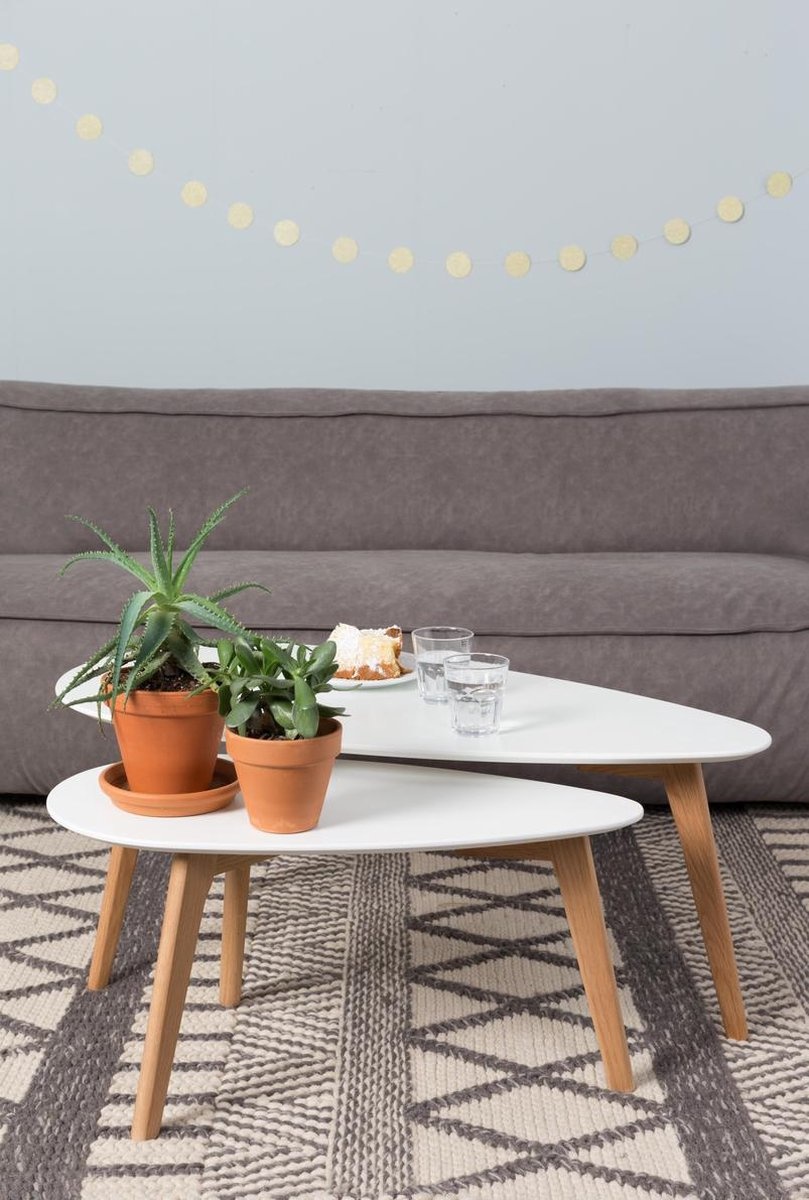 Parya Home - Drop Bijzettafel - Set van 2
