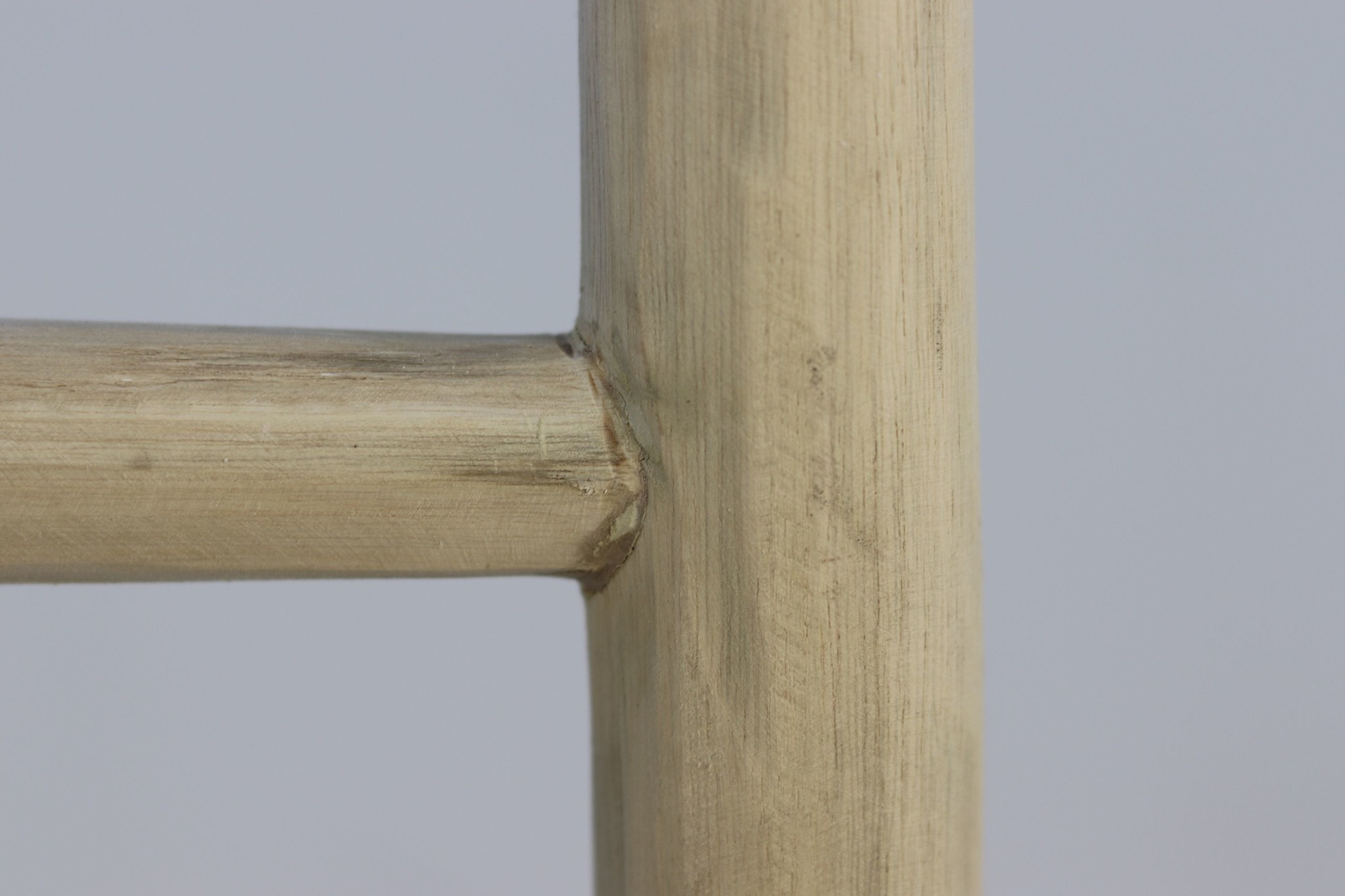 Decorative ladder - 45x4x150 - Natural/black - Teak