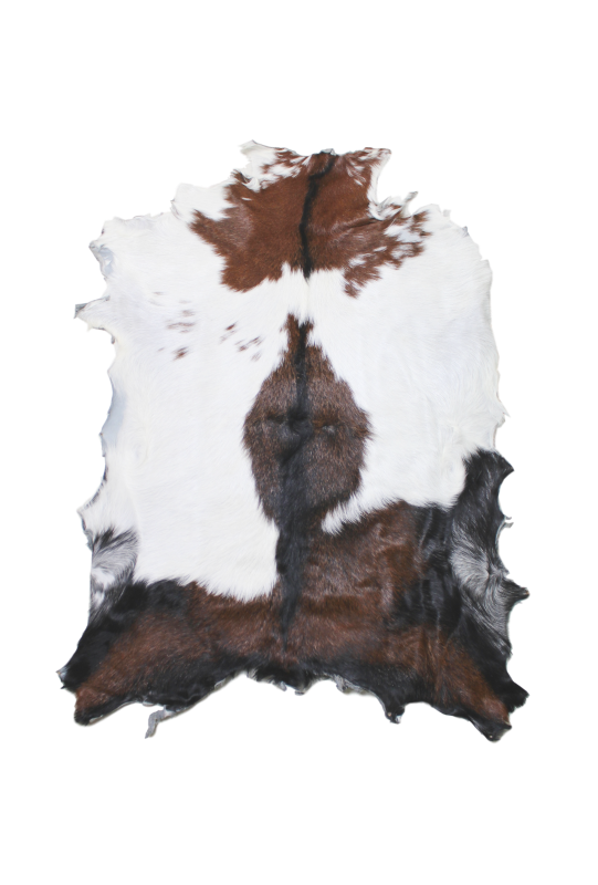 Geitenhuid medium - assorti -±90x60cm Geitenhuid medium - assorti -±90x60cm