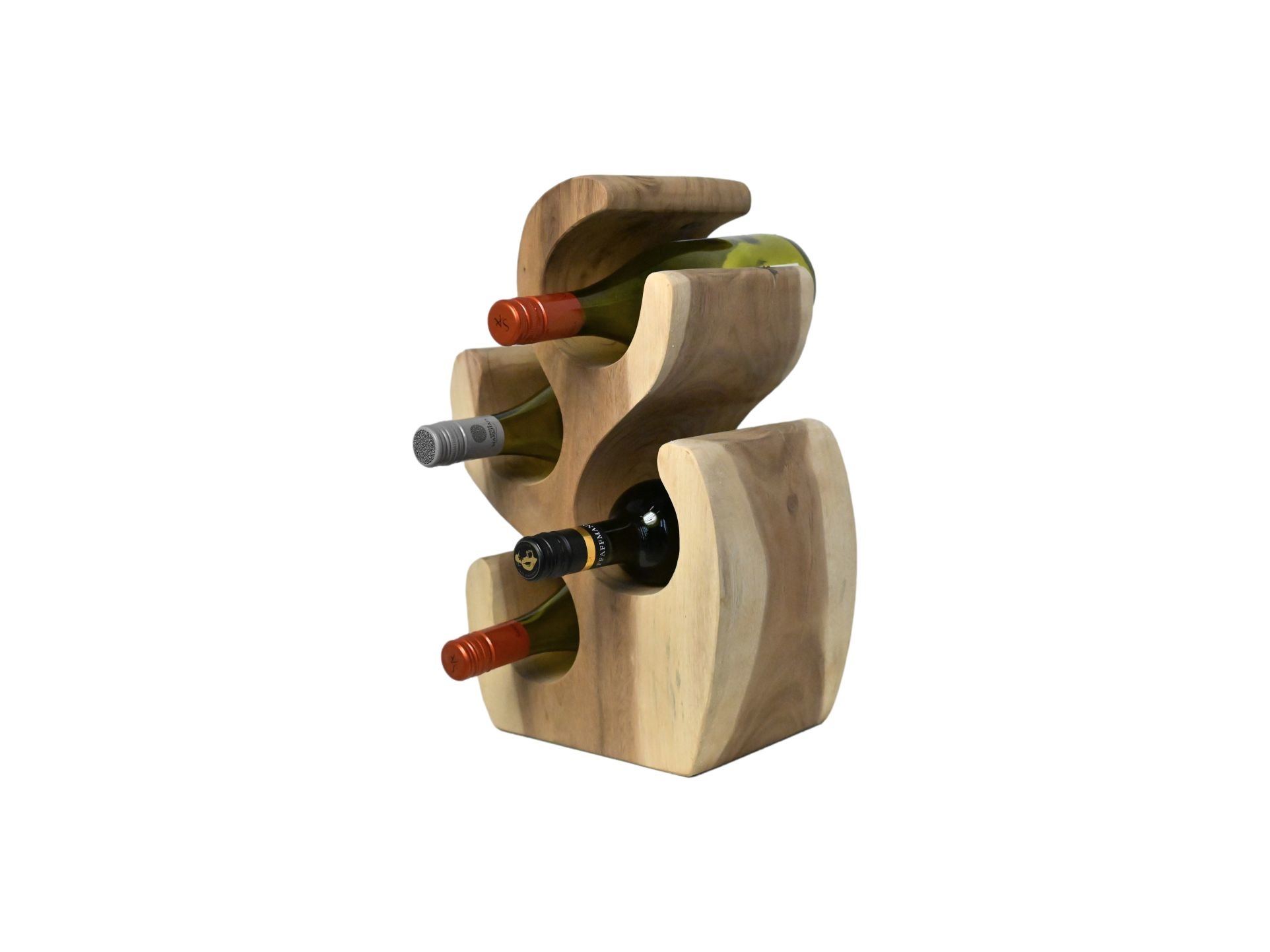 Flessenrek - 26x16x40 - Naturel - Suar