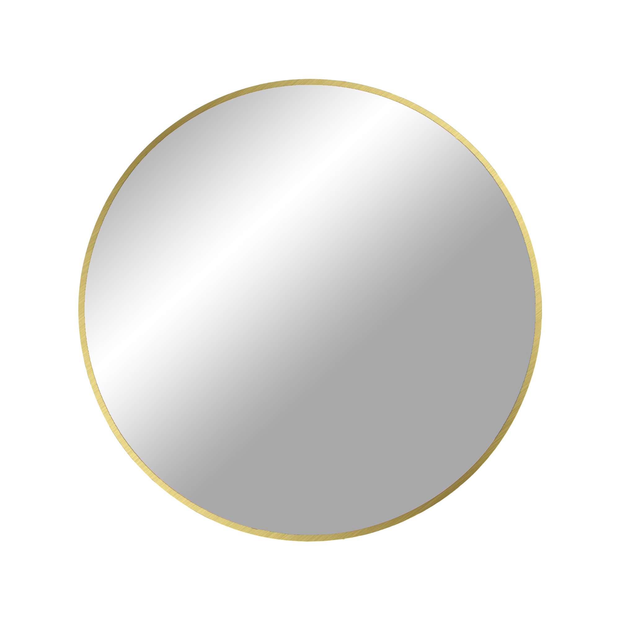 Madrid Mirror - Spiegel met messing look lijst -60 cm