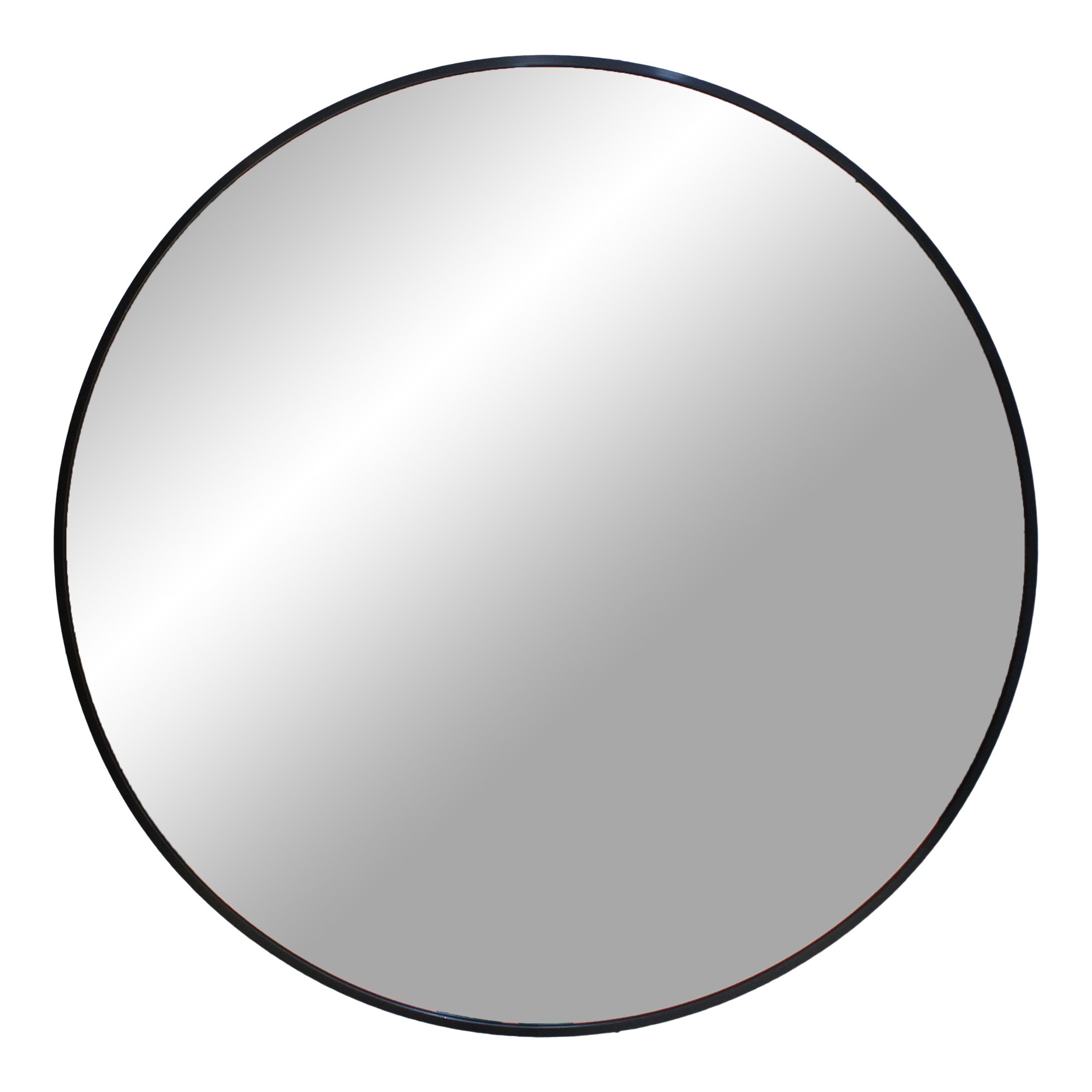 Madrid Mirror - Spiegel mit schwarzem Rahmen - 80 cm
