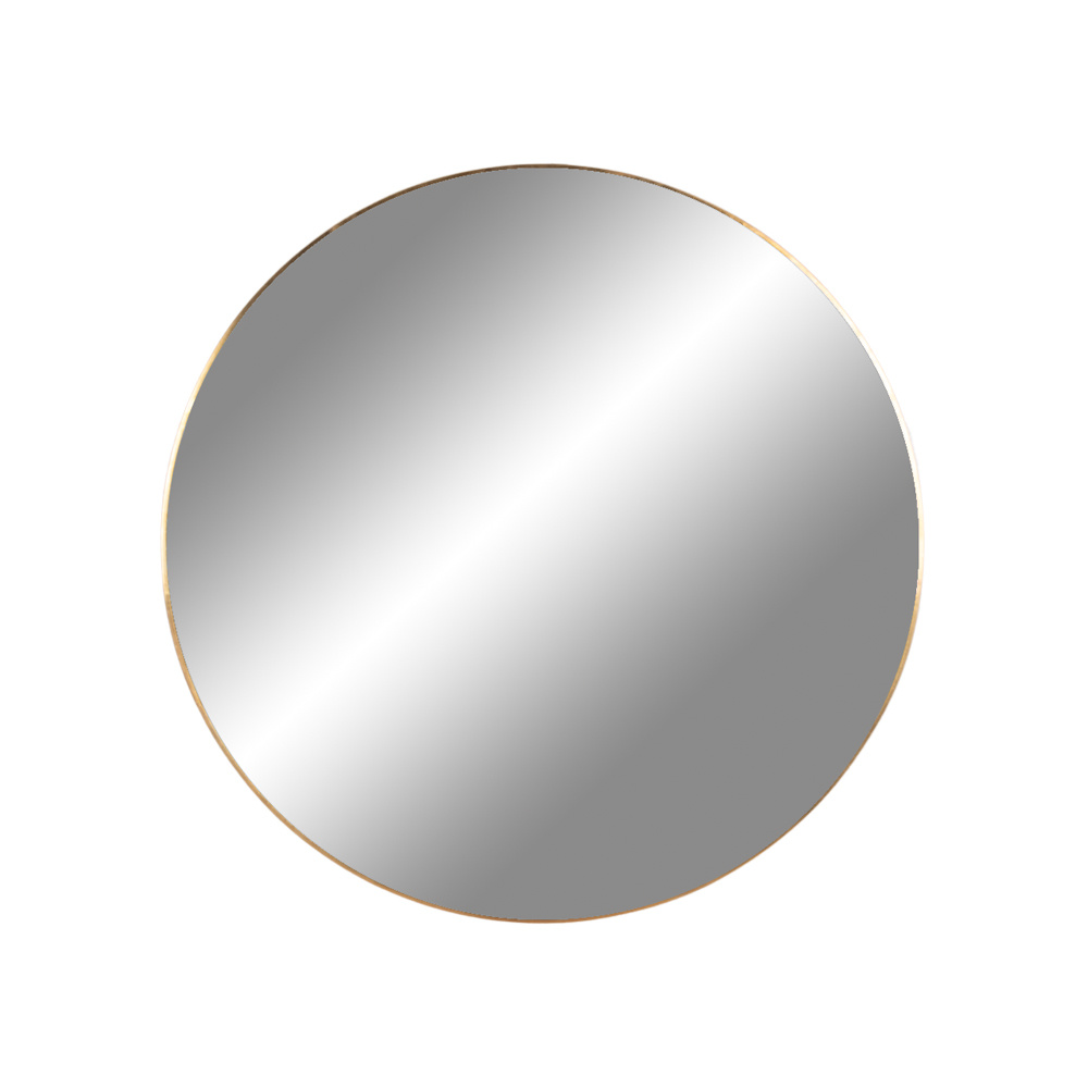 Jersey Mirror - Spiegel mit Rahmen in Messingoptik -60 cm