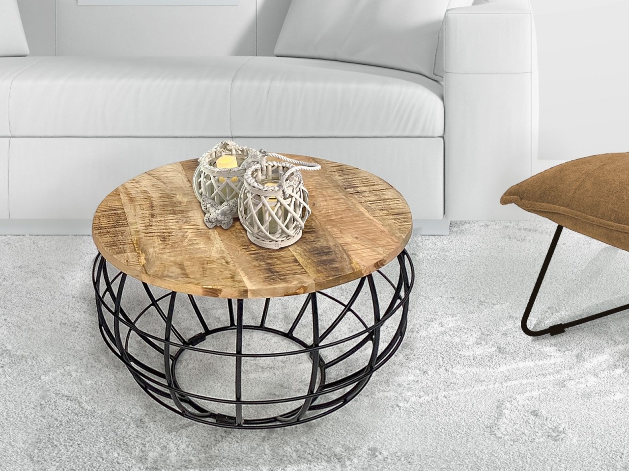 Parya Home -Salontisch 55 cm - Langlebig