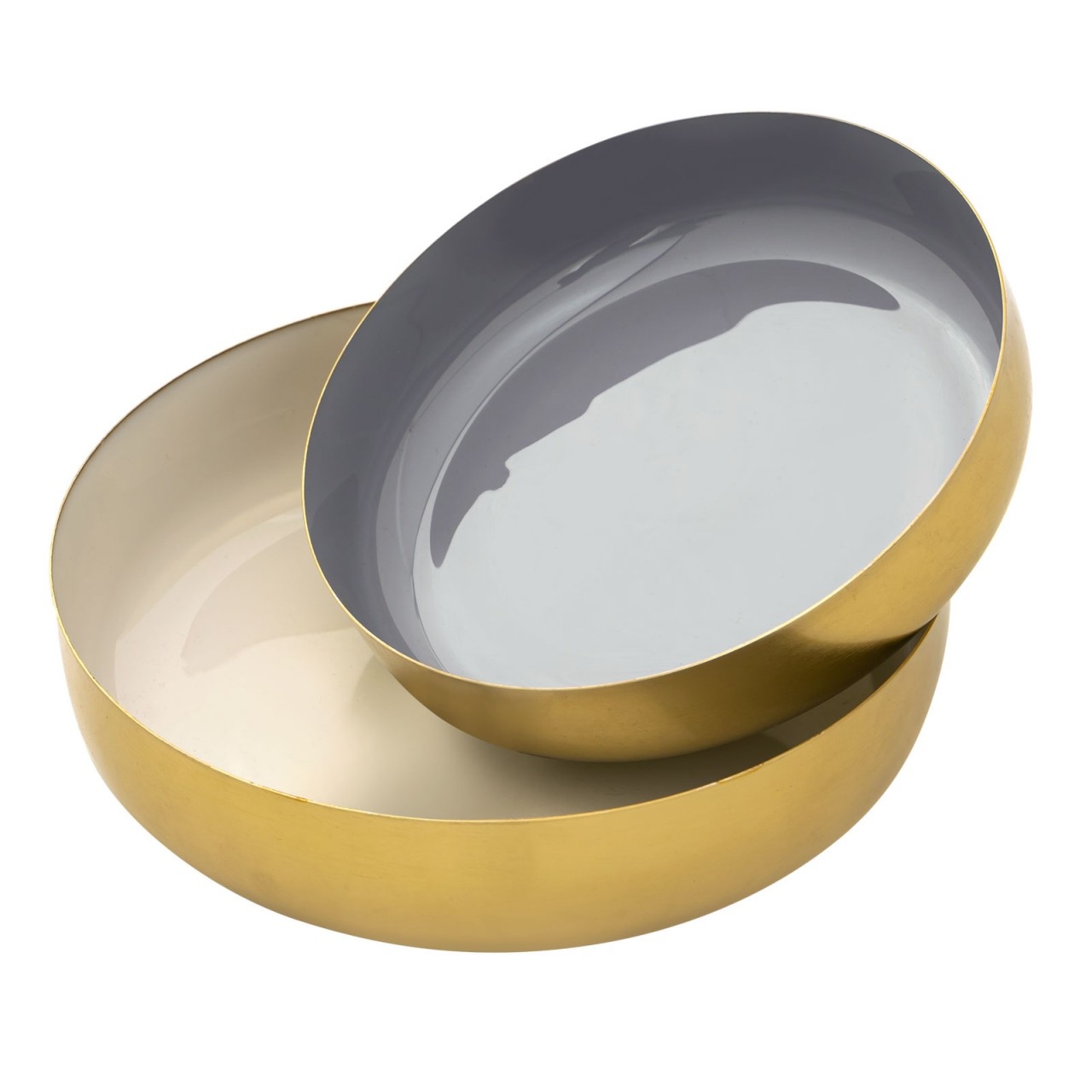 Parya Home - Sierschaal Set van 2 - 22x18 - Goud - Metaal