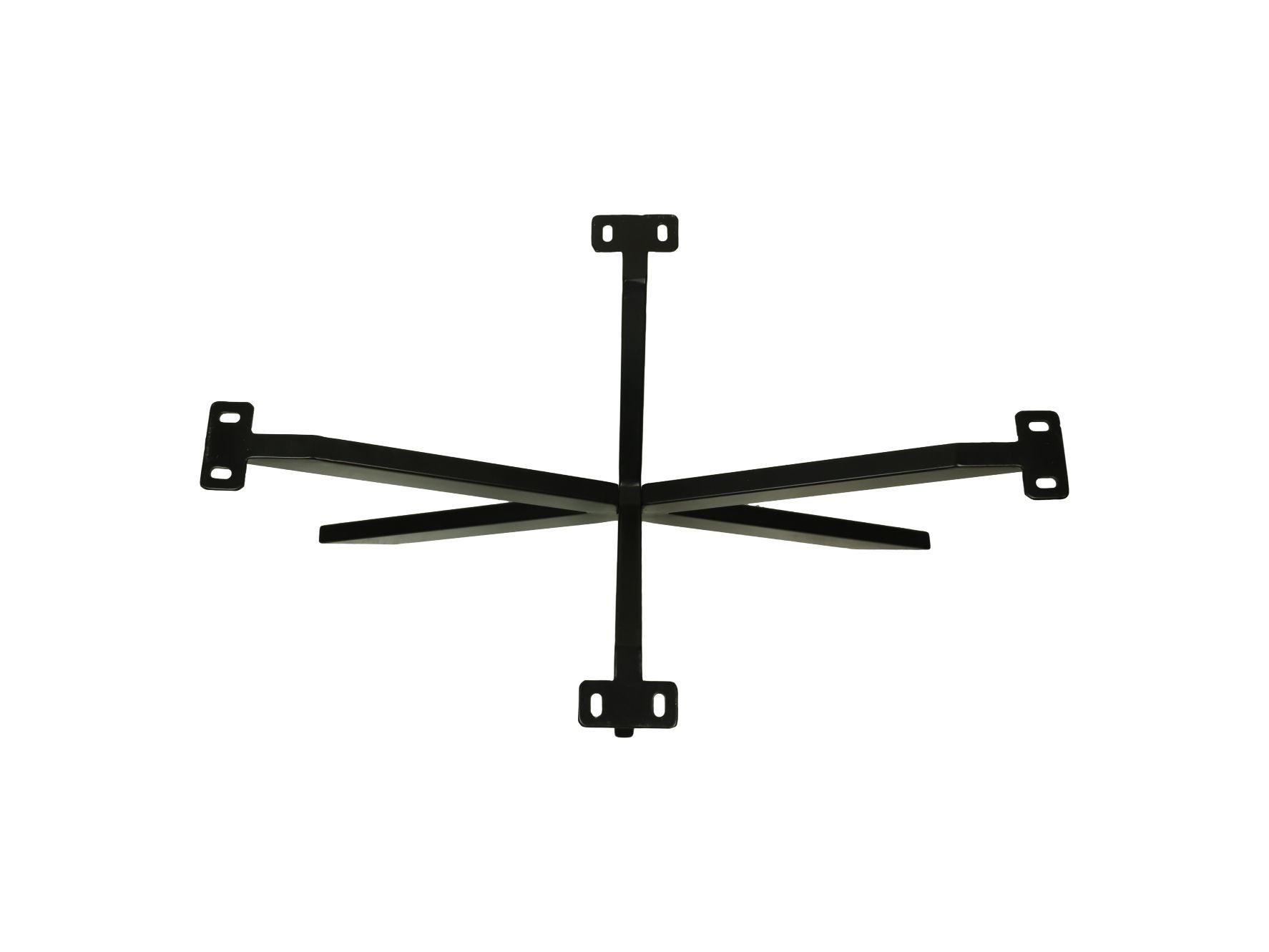 Standsäule Oakland - 3D-Modell - 80x50x40 - Schwarz - Metall