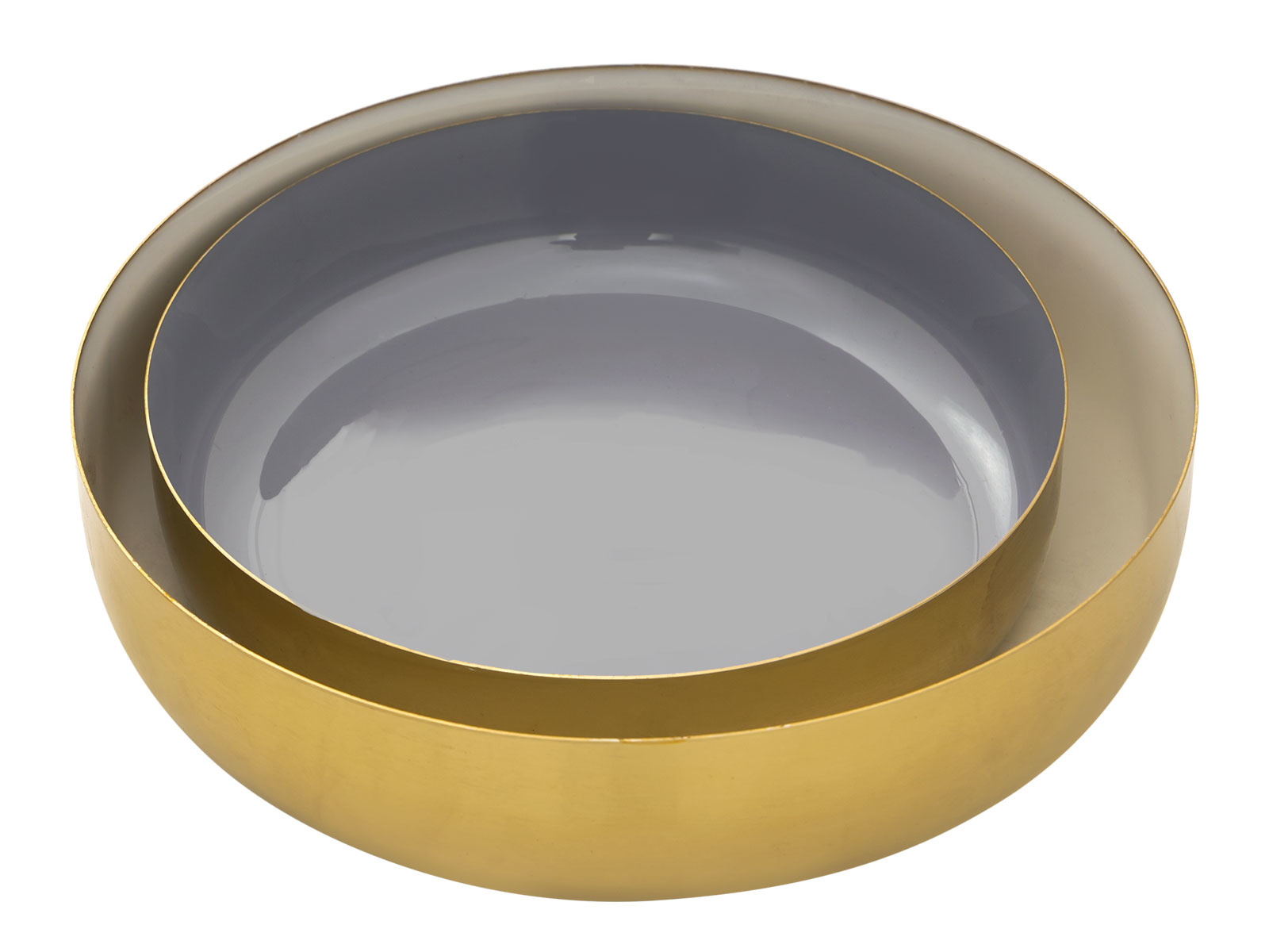 Parya Home - Sierschaal Set van 2 - 22x18 - Goud - Metaal