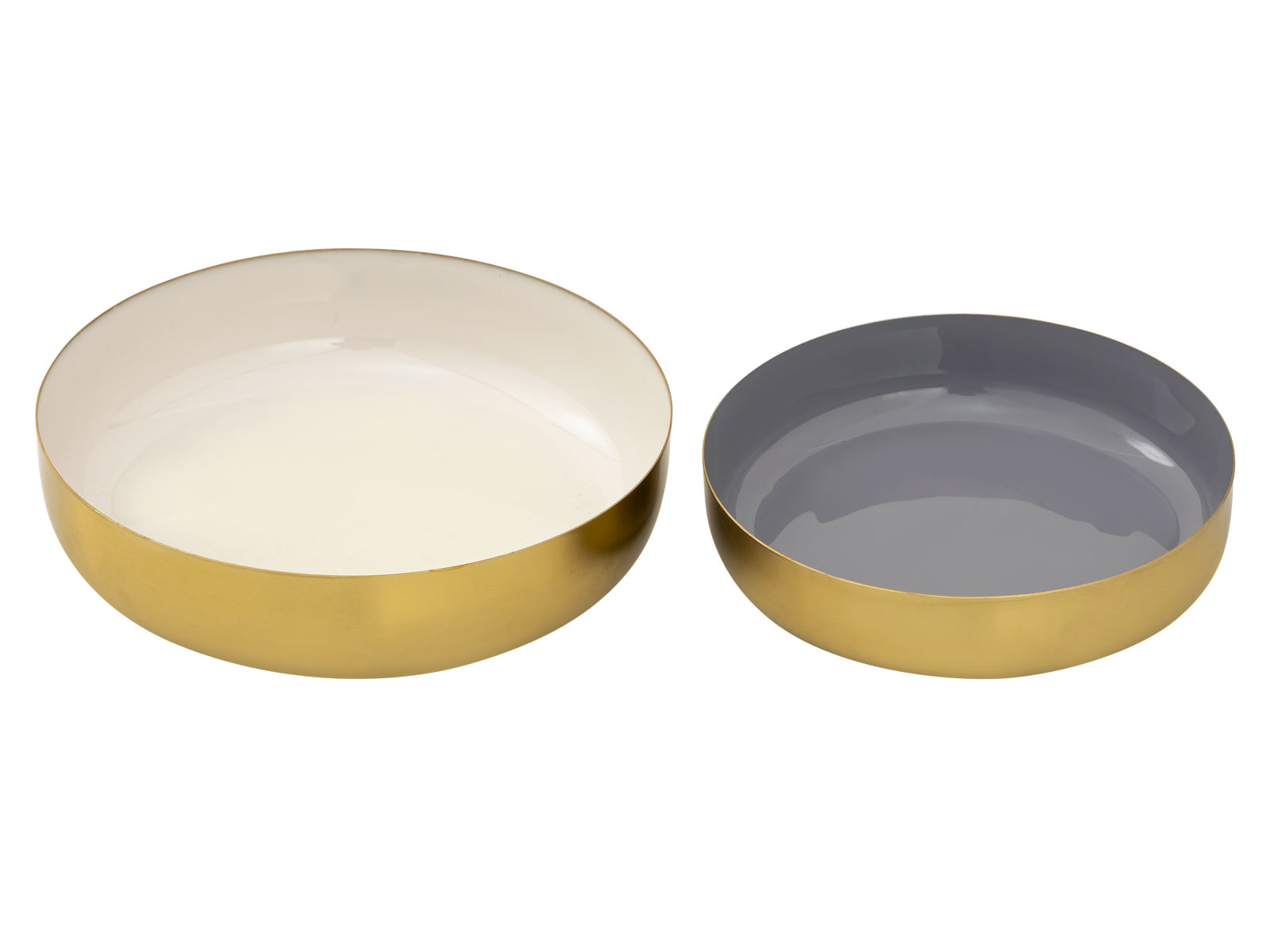 Parya Home - Sierschaal Set van 2 - 22x18 - Goud - Metaal