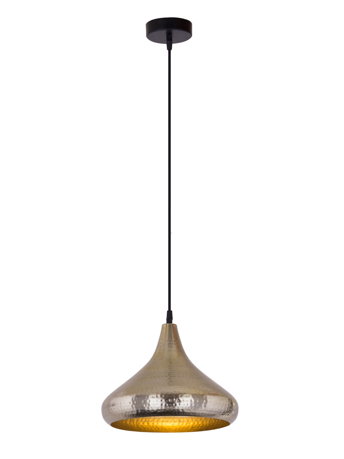Parya Home - Hängelampe Vintage Hängelampe Esstisch Deckenlampe Tropfenform - Ø 30x28 cm - Silber - Metall