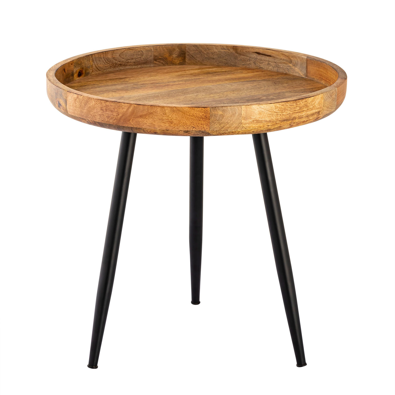 Side table - coffee table - 40 or 50cm - Wood - black