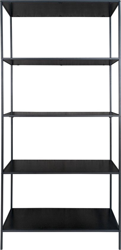Vita Legplank - Legplank met zwart frame - 80x36x170 cm