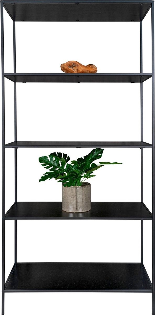 Vita Legplank - Legplank met zwart frame - 80x36x170 cm