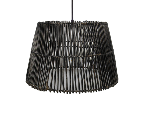 Hanglamp - ø33 cm - Rotan - Black Wash