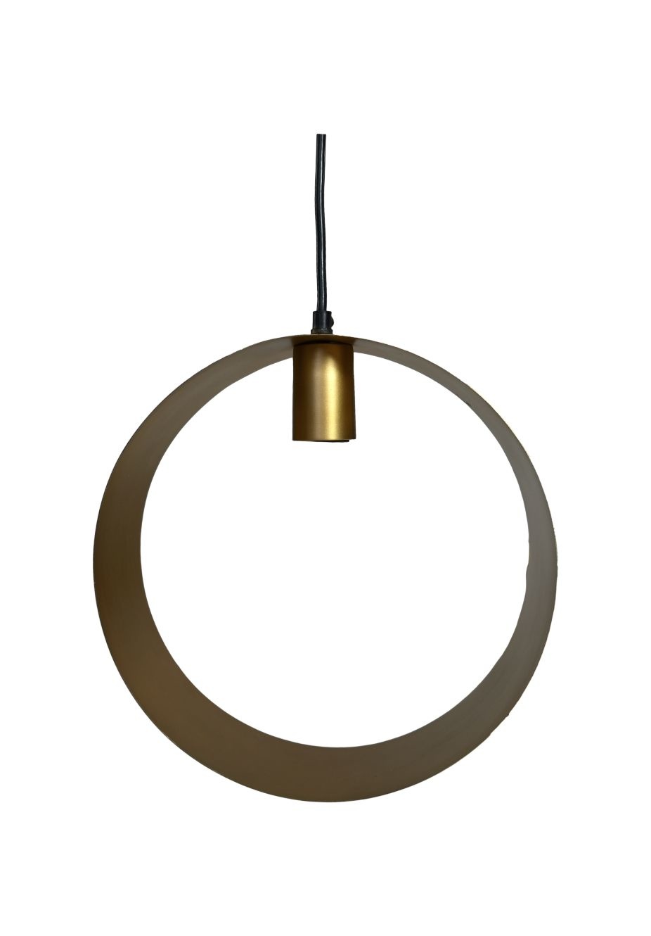 Hanglamp Rond - ø30x10 - Goud - Metaal