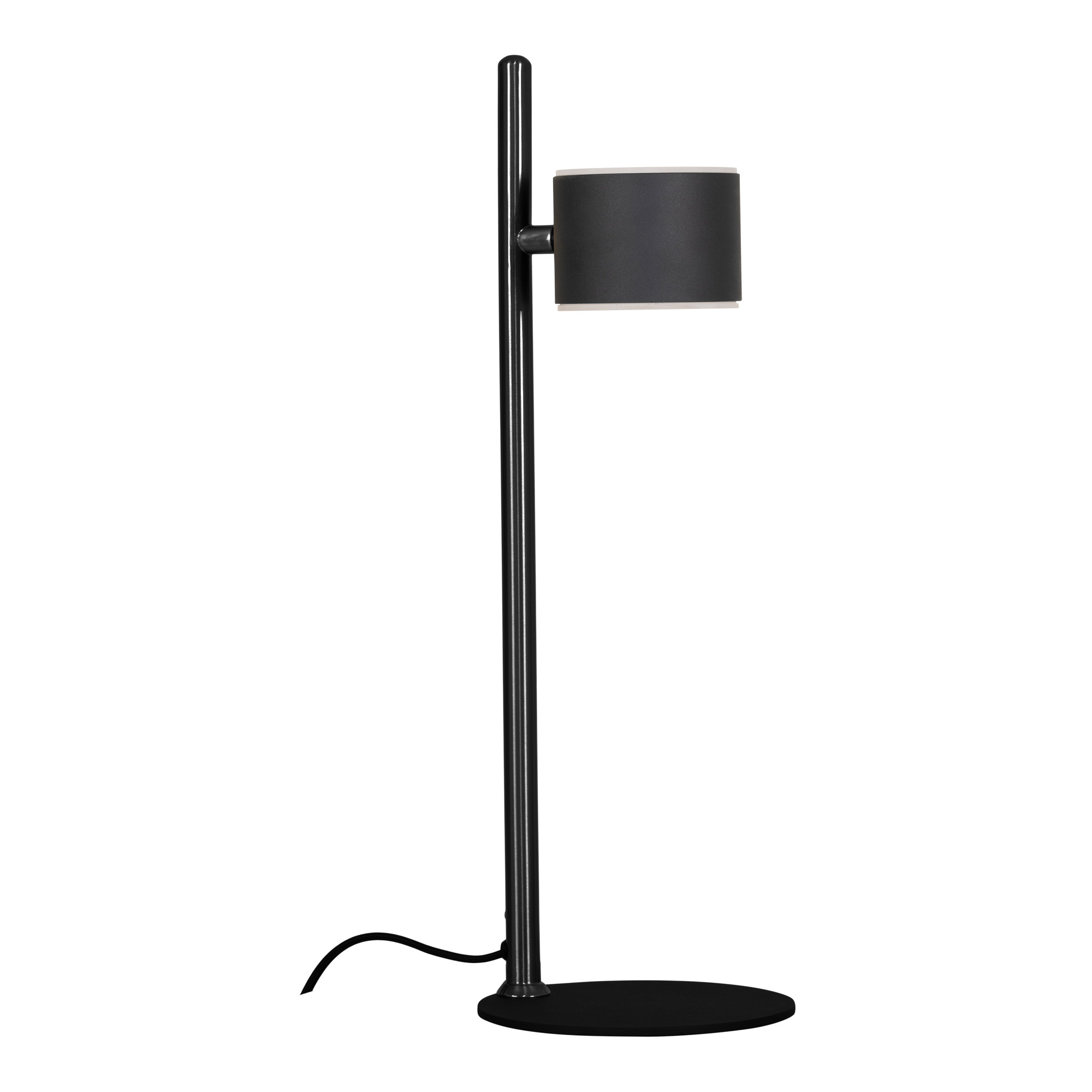 Milano tafellamp 17x51x17cm zwart.