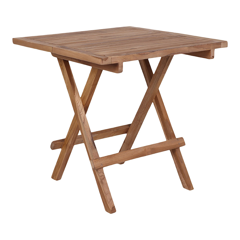 House Nordic - Bilbao Coffee Table - 50x50xh50cm - Brown - Teak