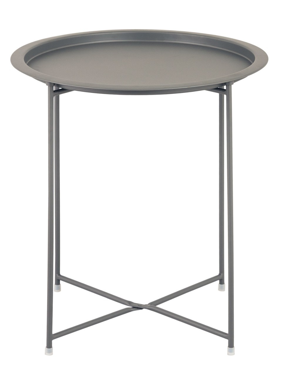 Side table - Coffee table - 47 H 51 - Metal - Grey