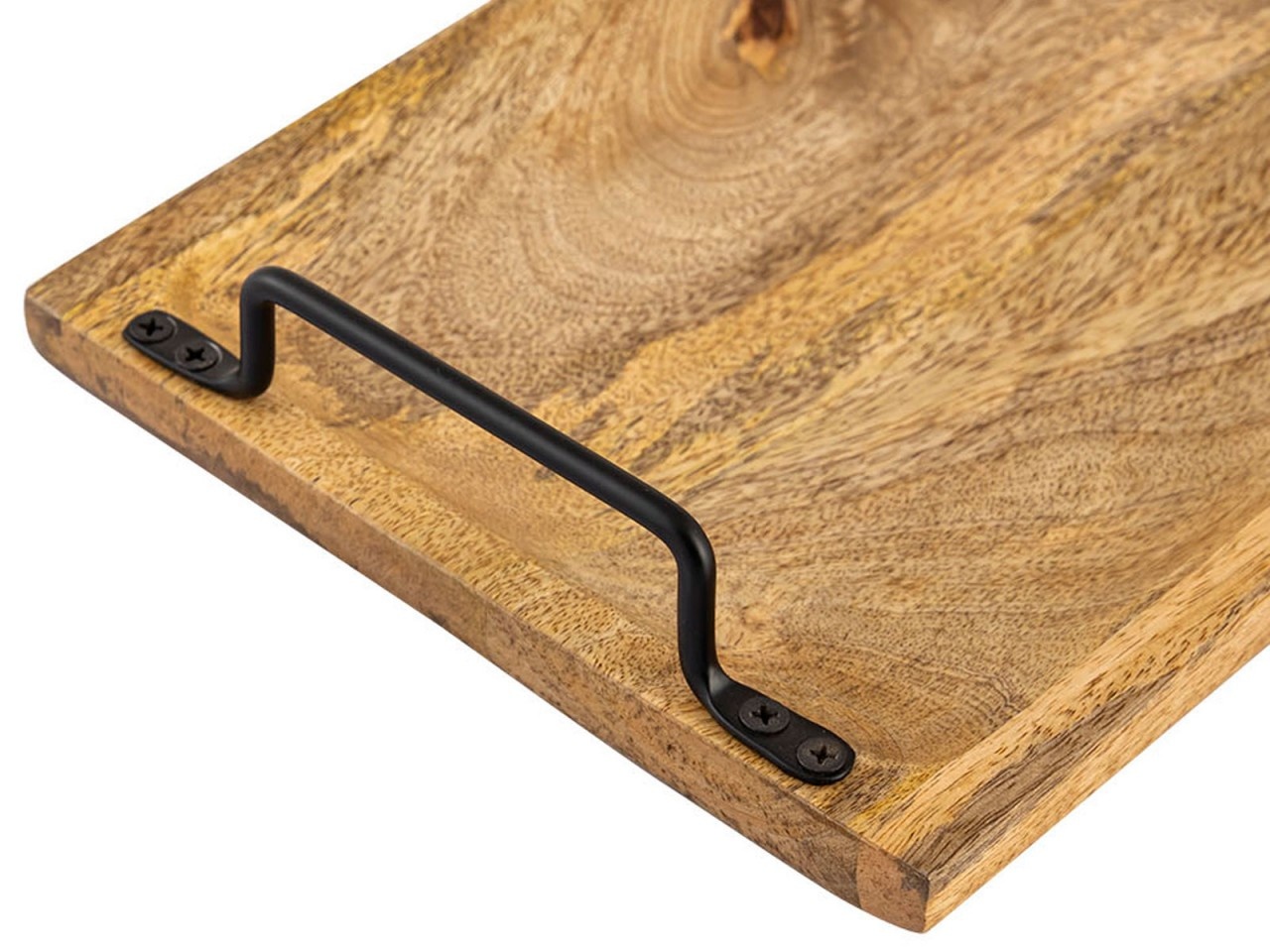 Parya Home - Houten Decoratief Dienblad - 50x20cm - Bruin - Mangohout