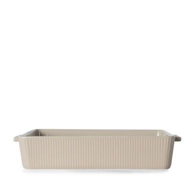 Sagaform - Flora Ovenschaal - Aardewerk - Maat M - Beige