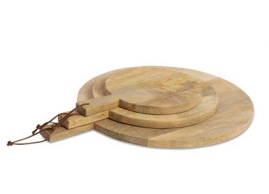 Nkuku - Pizzabrett - Mango-Holz - Pizzabrett - Medium - Braun