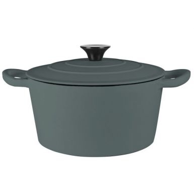 Gusta - Braadpan Gietijzer Rond -24cm -Grijs