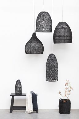 Original Home -Chinese Rechthoekige Stoel - Zwart
