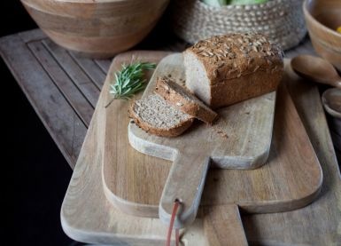 Nkuku - Niju Mango-Holz Schneidebrett - Braun