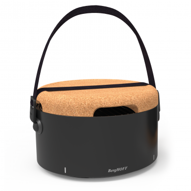 BergHOFF - Tischgrill - Ø35cm - Stahl - Schwarz