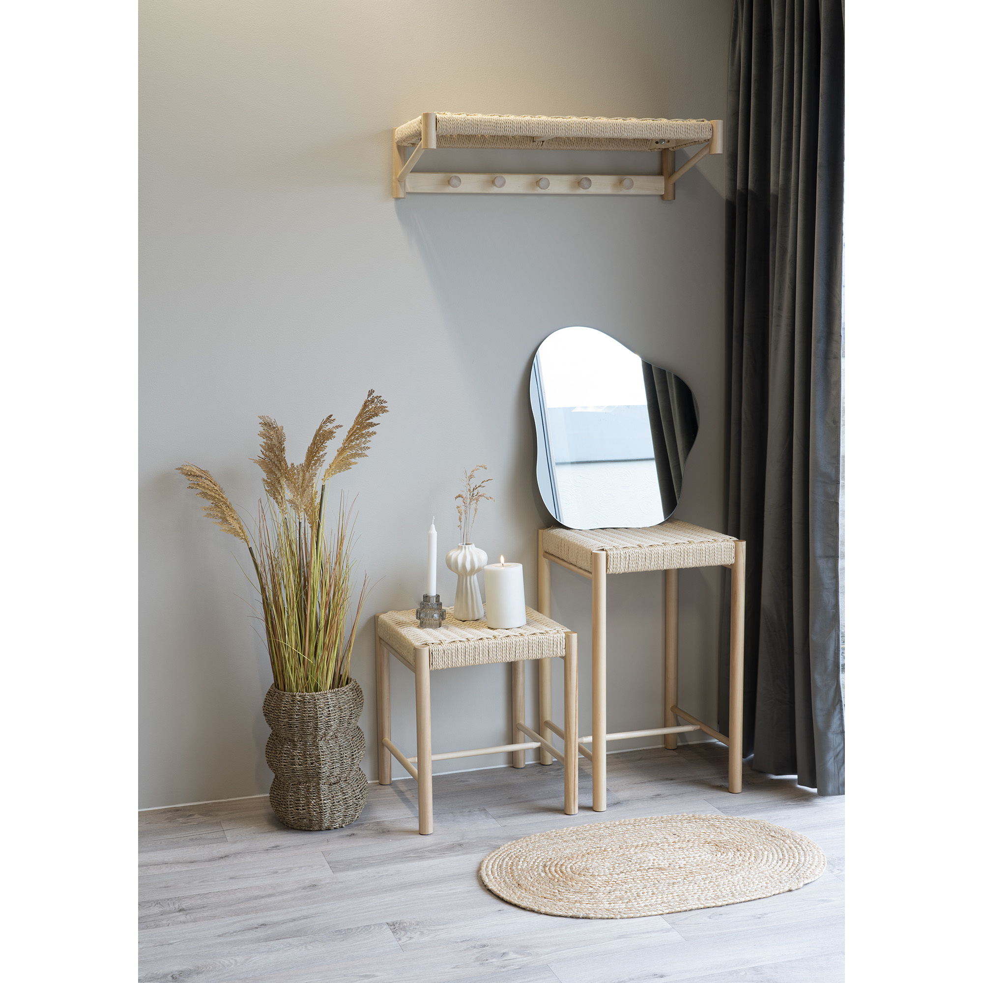 House Nordic - Palermo Spiegel - 50x55 cm - Glas