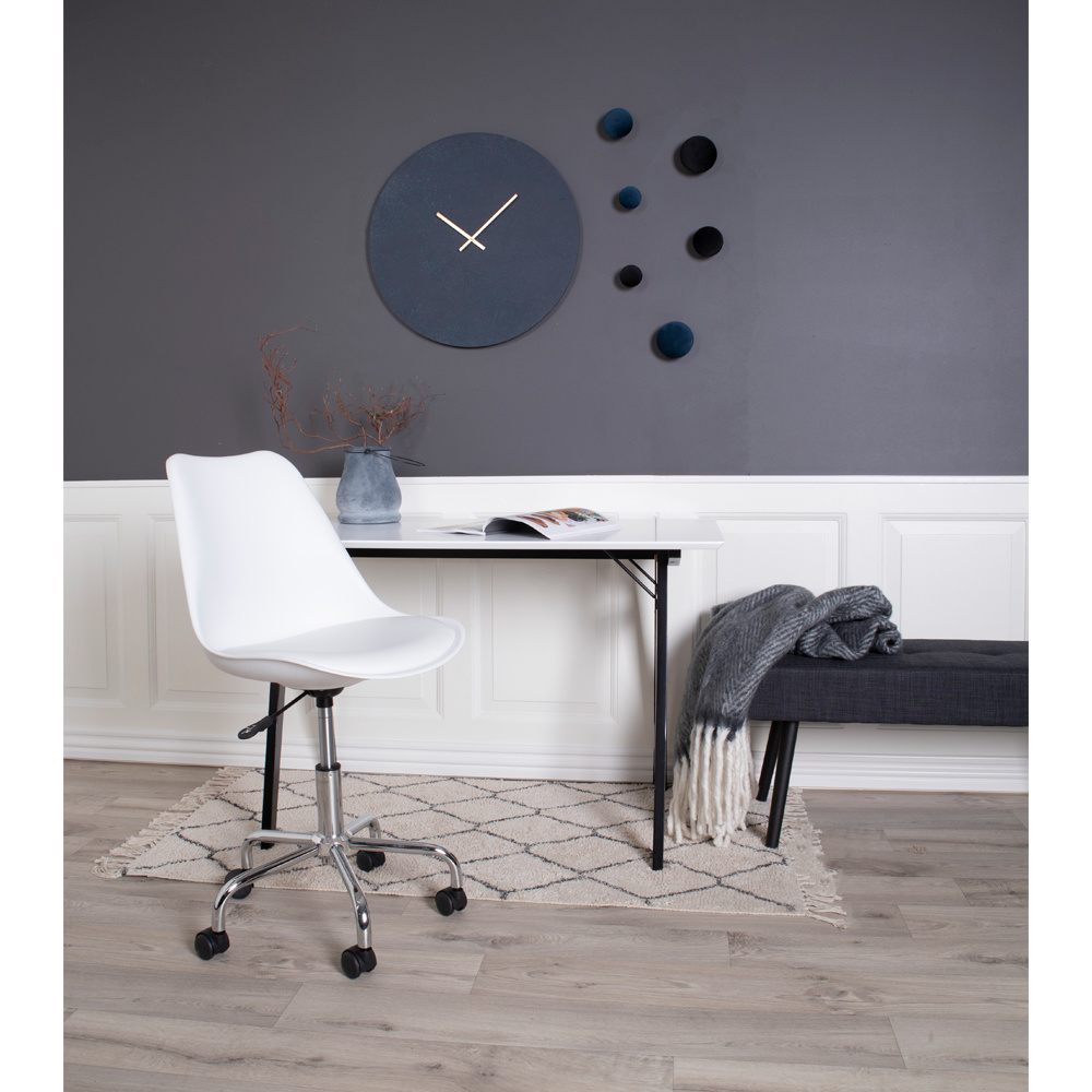 Vojens Bureau - Wit en zwart - 120x60x75 cm - MDF