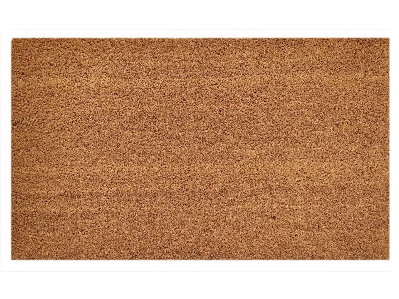 Deurmat Kokosmat Deurmat Eenkleurig voor Voordeur - 50 x 80 cm - Naturel