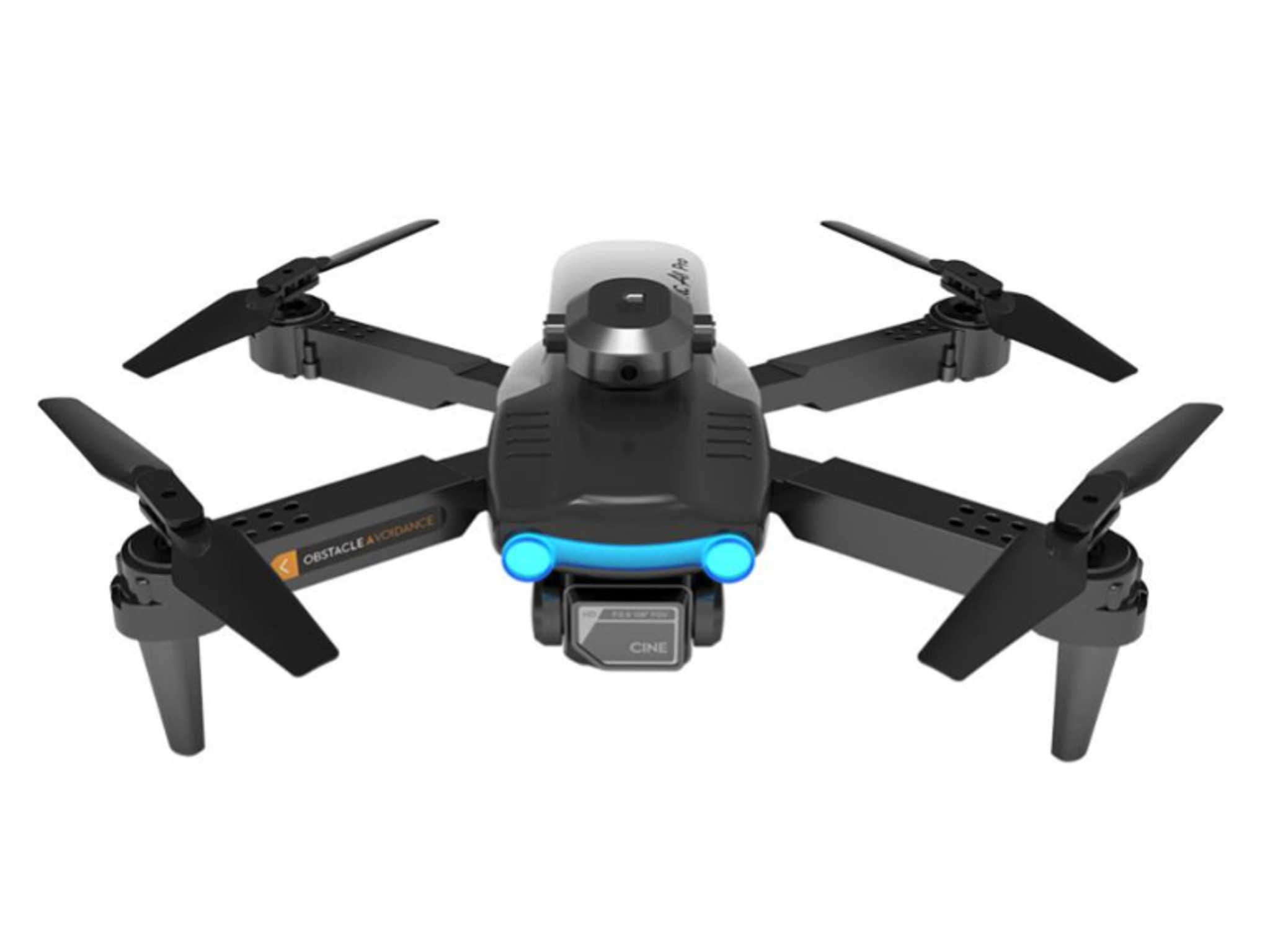 Parya Official Drone Avoidance - Drone Met 4K Dual Camera - Zwart