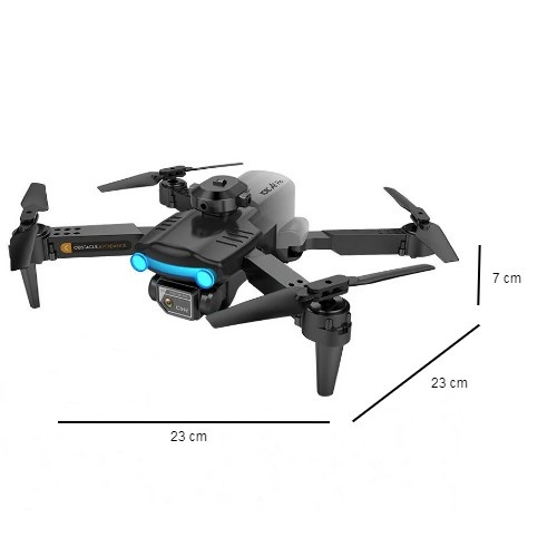 Parya Official Drone Avoidance - Drone Met 4K Dual Camera - Zwart