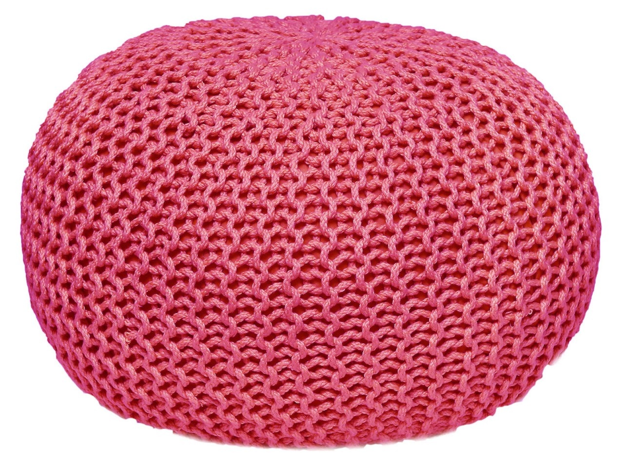 Zittende Pouf PREMIUM-55cm - Voor buiten en binnen - Roze