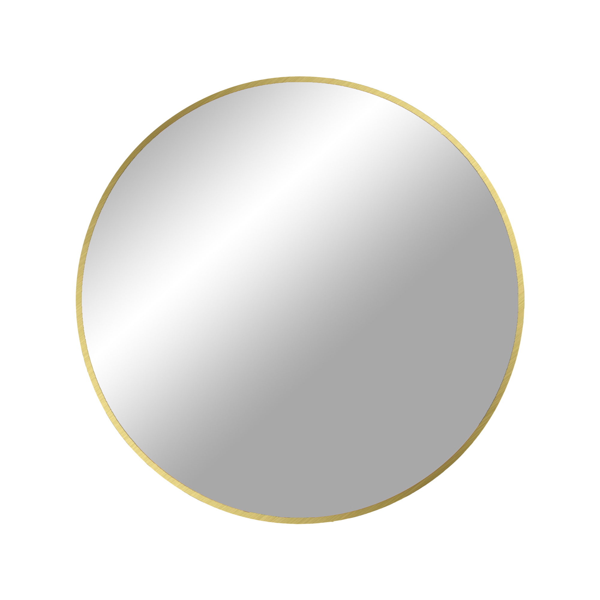 Madrid Mirror - Spiegel met messing look lijst -60 cm