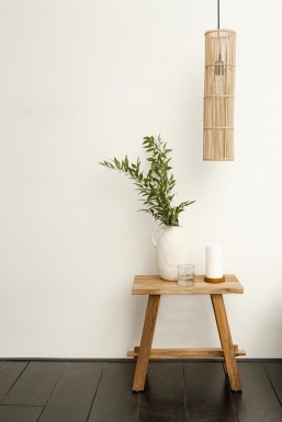 Original Home - Lampenschirm - Natur - Rohr lang - Braun