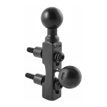 RAM CYCLE HANDLEBAR BASE W 2 BALLS