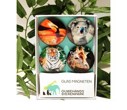 Ouwehand Magnete aus Glas Ouwehands Tierpark