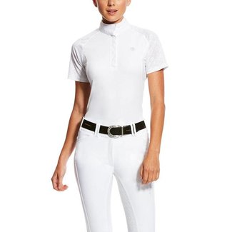 Ariat ARIAT MARQUIS VENT SHOW SS SHIRT WHITE VLT