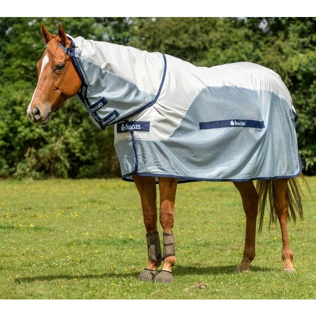 Bucas Bucas  Buzz-off Rain Zebra Full Neck