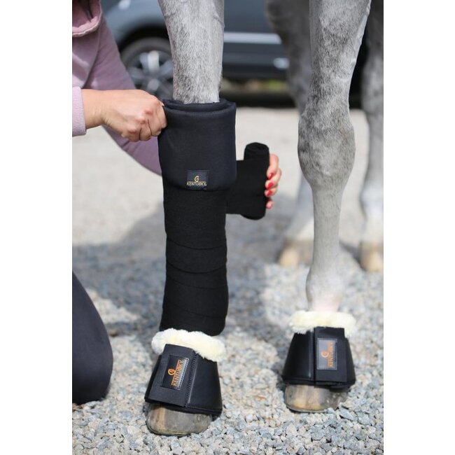 Kentucky Horsewear Kentucky Onderbandages stal zwart